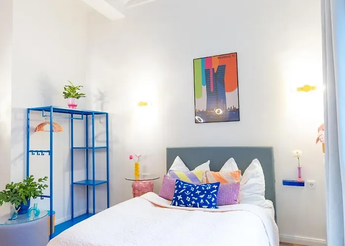 Retropop Designerzimmern Nahe Alster & Fuer 2 Personen By Ldgg Hotel apartamentowy Hamburg