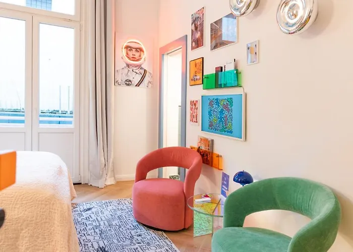 Retropop Designerzimmern Nahe Alster & Fuer 2 Personen By Ldgg Hotel apartamentowy