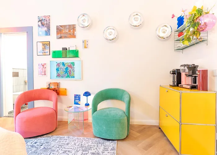 Retropop Designerzimmern Nahe Alster & Fuer 2 Personen By Ldgg Hotel apartamentowy 3*