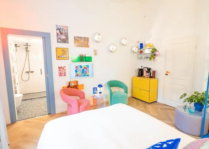 Hotel apartamentowy Retropop Designerzimmern Nahe Alster & Fuer 2 Personen By Ldgg