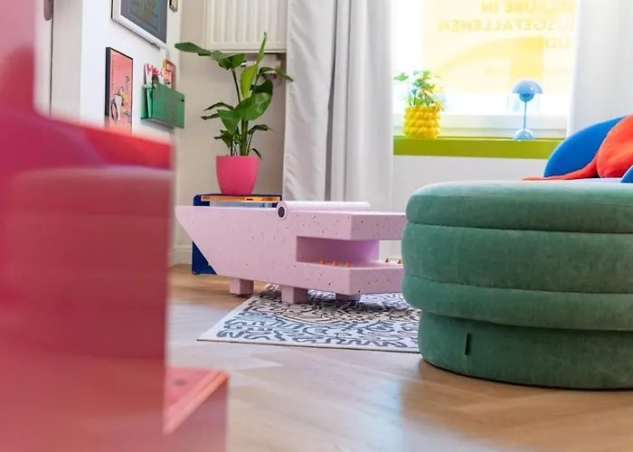 Retropop Designerzimmern Nahe Alster & Fuer 2 Personen By Ldgg Hotel apartamentowy 3*