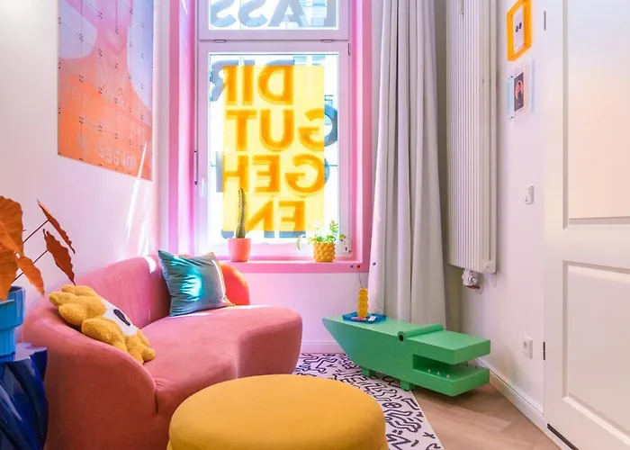 Retropop Designerzimmern Nahe Alster & Fuer 2 Personen By Ldgg Hotel apartamentowy
