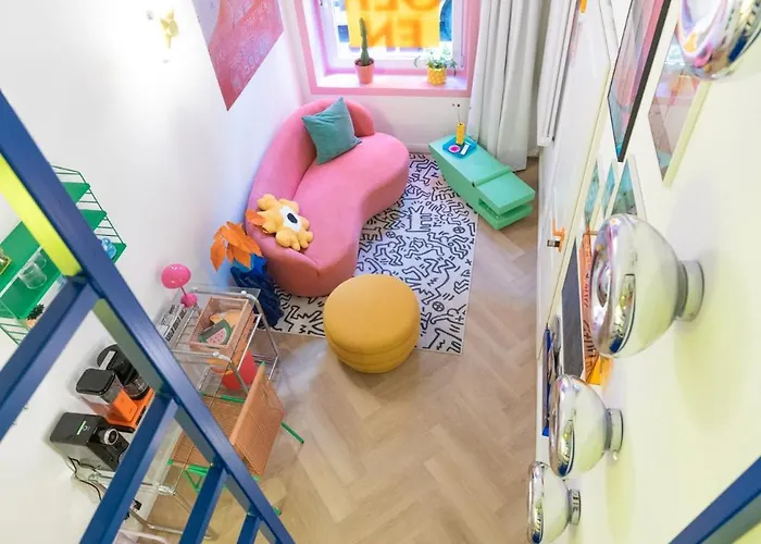 Retropop Designerzimmern Nahe Alster & Fuer 2 Personen By Ldgg Hotel apartamentowy 3*